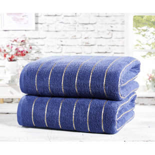 Blue decorative hand discount towels